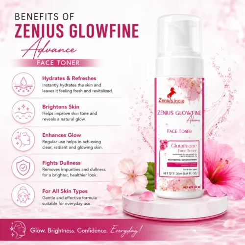 Benefits Image 1 ZENIUS GLOWFINE ADVANCE FACE TONER