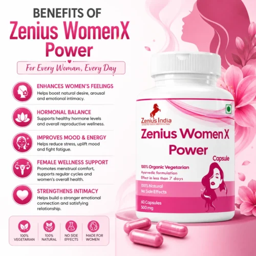 Benefits Image 1 Zenius WomenX Power Capsule