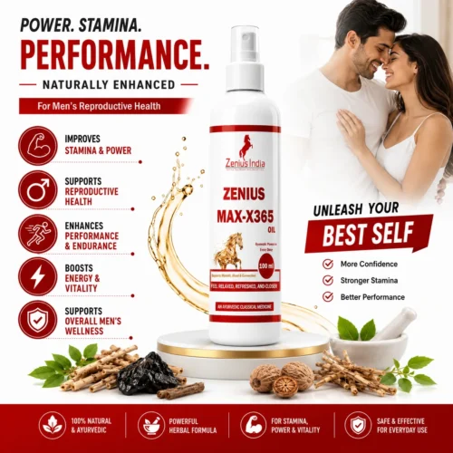Benefits Image 1 Zenius MAX-X365 100ml Oil