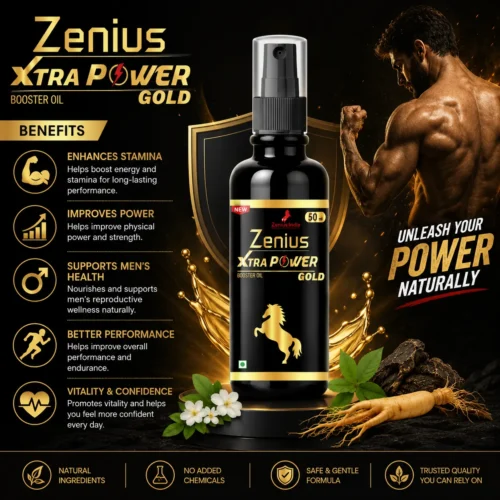 Benefits Image 1 Zenius Xtra Power Gold Oil