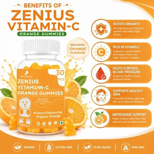 Benefits Image 1 Zenius Vitamin C Orange Gummies