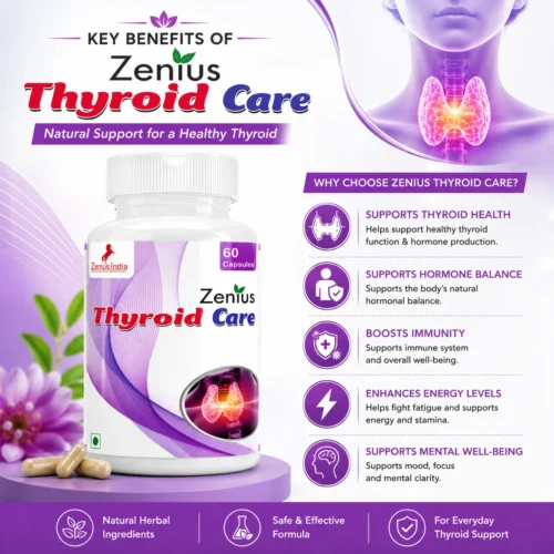 Benefits Image 1 Zenius Thyroid Care Capsule