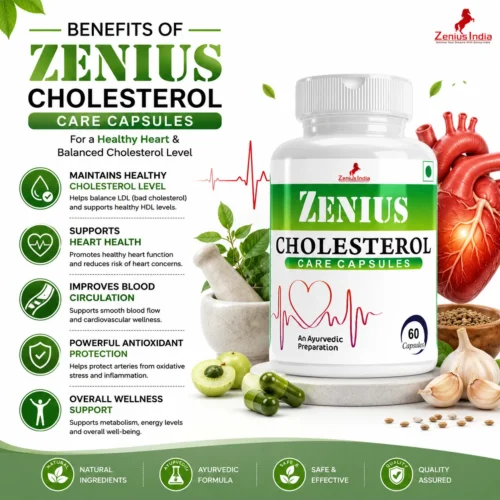 Benefits Image 1 Zenius Cholestrol Care Capsule