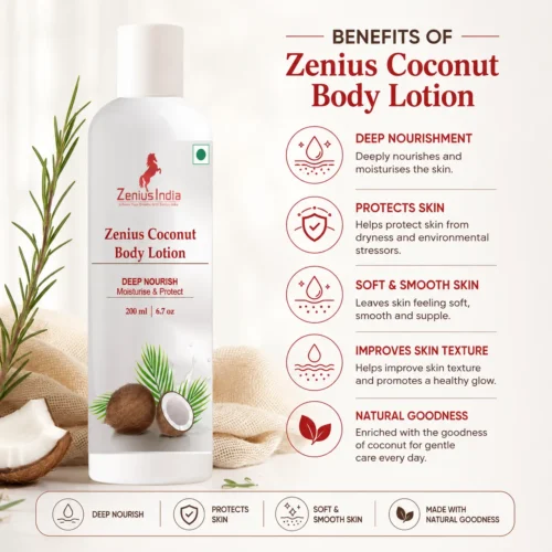Benefits Image 1 Zenius Coconut body lotion