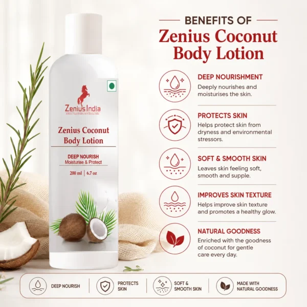 Benefits Image 1 Zenius Coconut body lotion