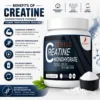 Benefits Image 1 Zenius Creatine Monohydrate Powder