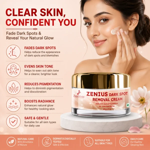 Benefits Image 1 Zenius Dark Sport Removal Cream