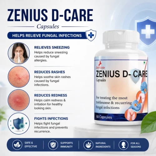 Benefits Image 1 Zenius D-Care Capsule for Seasonal Allergies