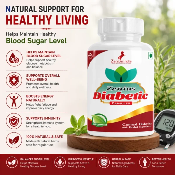 Benefits Image 1 Zenius Diabetic Capsule