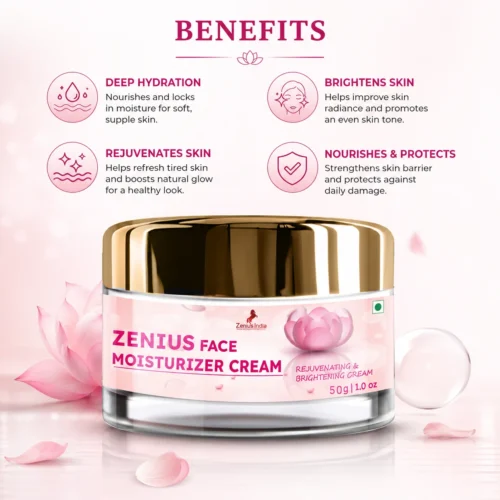 Benefits Image 1 Zenius Face Moisturizer Cream