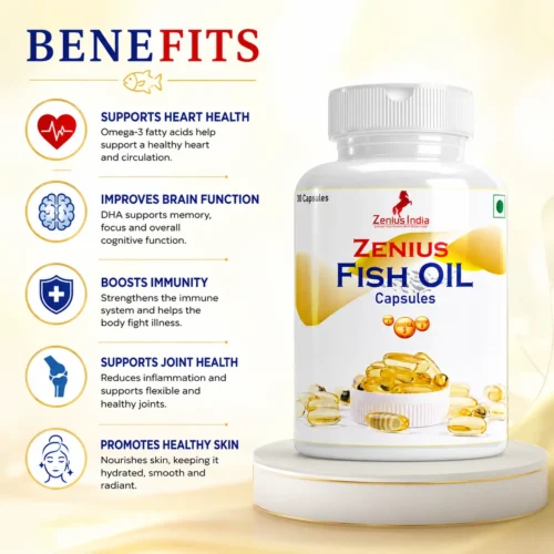 Benefits Image 1 Zenius Fish Oil Capsules