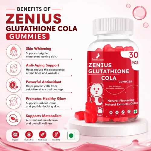 Benefits Image 1 Zenius Glutathione Cola Gummies