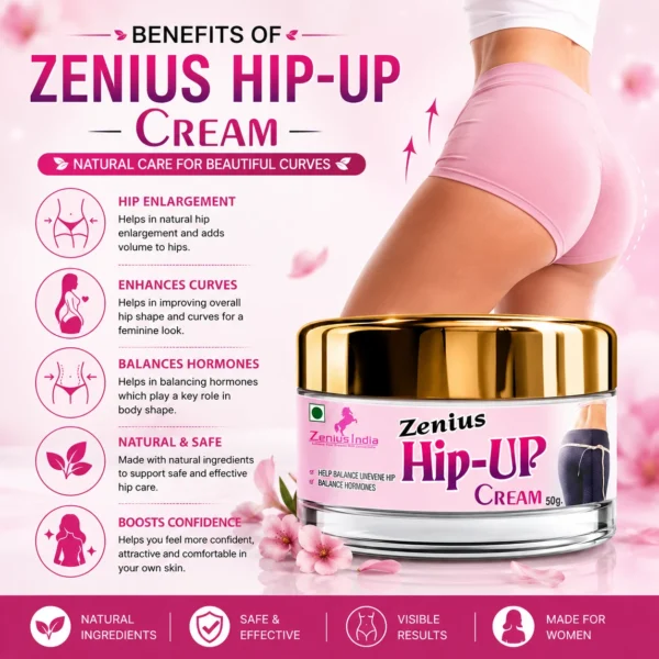 Benefits Image 1 Zenius Hip Up Cream