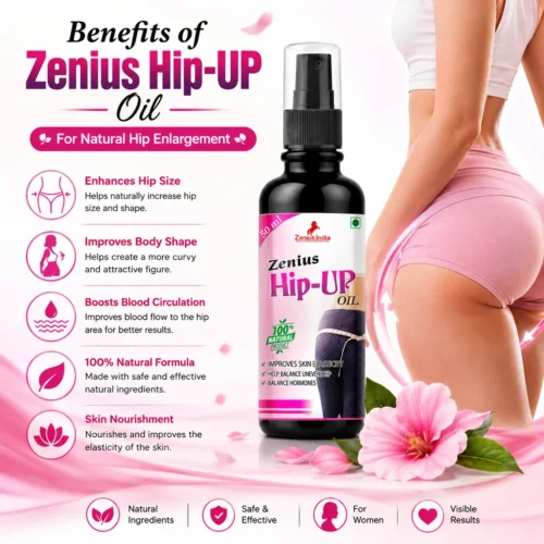 Benefits Image 1 Zenius Hip Up Oil