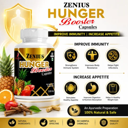 Benefits Image 1 Zenius Hunger Booster Capsule for Appetite & Healthy Weight Gain
