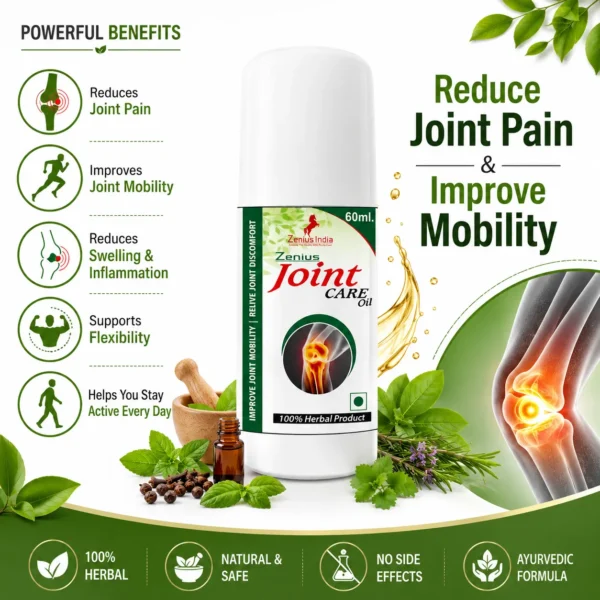 Benefits Image 1 Zenius Joint Care Oil