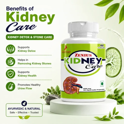 Benefits Image 1 Zenius Kidney Care Capsule for Kidney Health Support