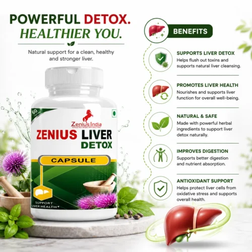 Benefits Image 1 Zenius Liver Detox Capsule
