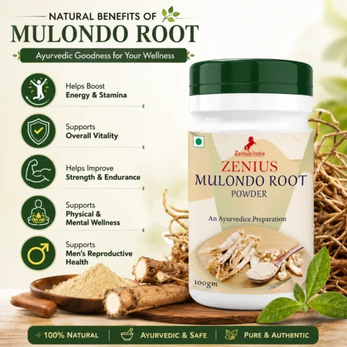 Benefits Image 1 Zenius Mulondo Root Powder for Energy & Vitality Support