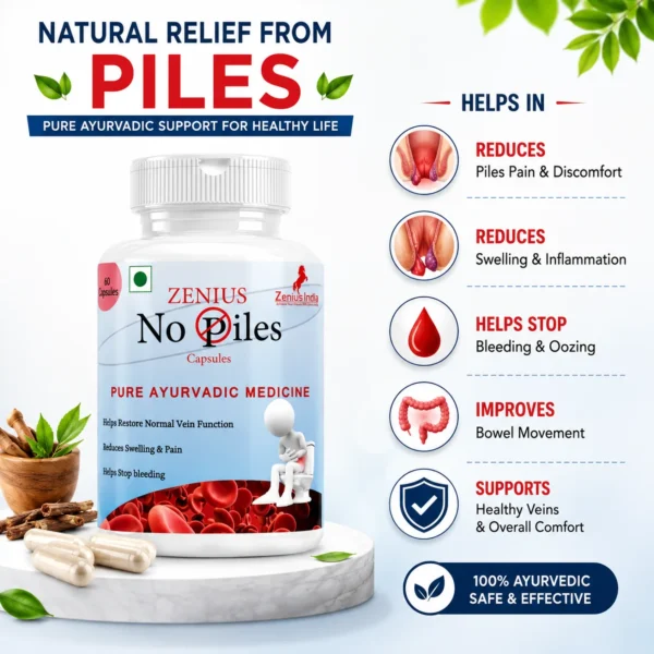 Benefits Image Zenius No Piles Capsule
