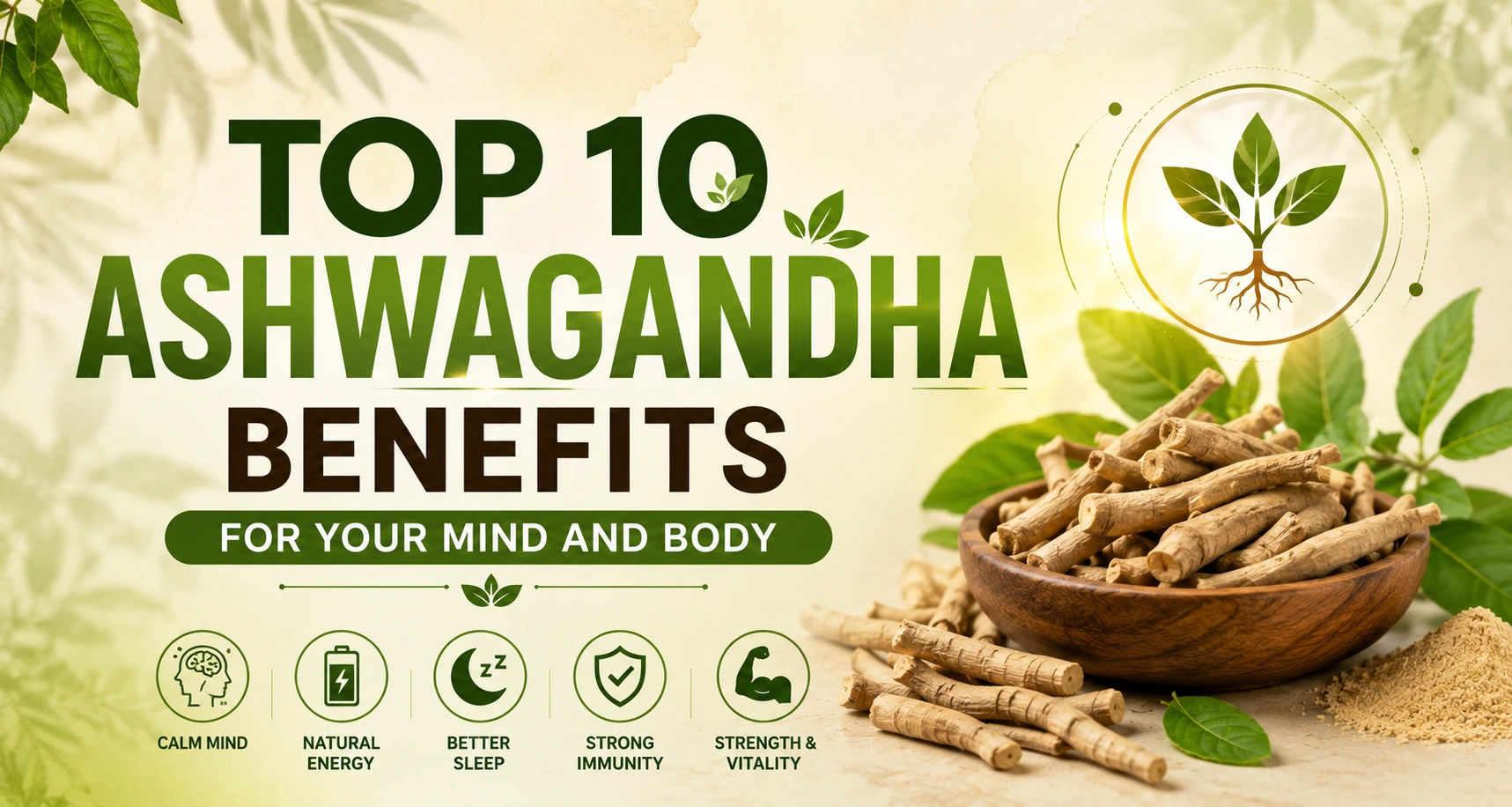 Top 10 Ashwagandha Benefits for Your Mind and Body