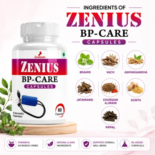 Ingredients 1 Zenius BP Care Capsule