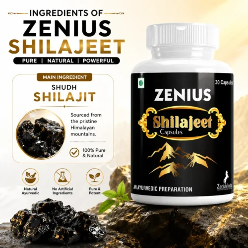 Ingredients Image 1 Zenius Shilajeet 30 Capsule