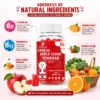 Ingredients Image 1 Zenius Apple Cider Vinegar Red Apple Gummies with The Mother for Weight Loss