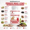 Ingredients Image 1 Zenius MAX-X365 Capule