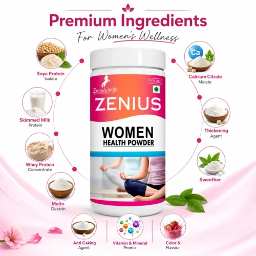 Ingredients Image 1 Zenius Women Health Powder