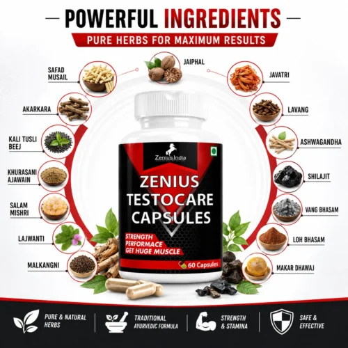 Ingredients Image 1 Zenius Testo Care Capsule