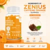 Ingredients Image 1 Zenius Caffeine Orange Gummies