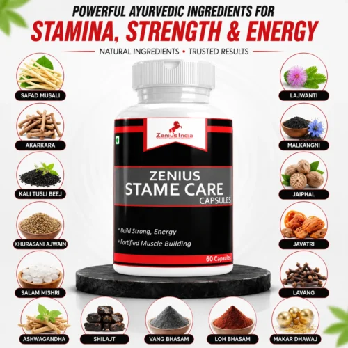 Ingredients Image 1 Zenius Stame Care Capsule