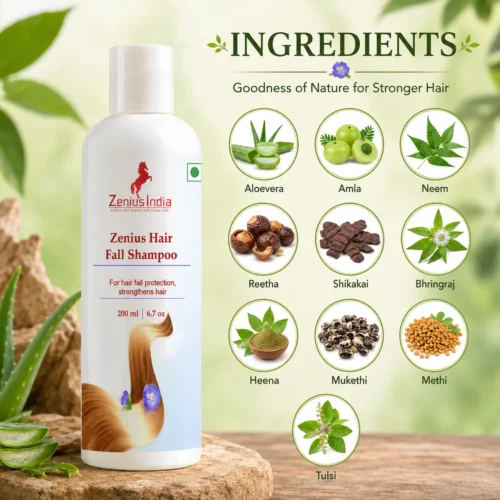 Ingredients Image 1 Zenius Hair Fall Shampoo
