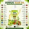 Ingredients Image 1 Zenius Hair Oil for Hairfall & Scalp Care