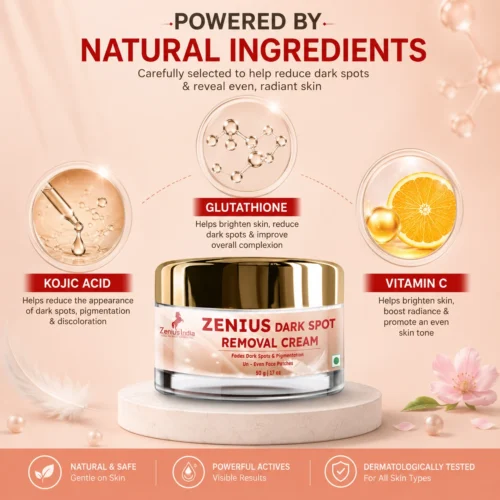 Ingredients Image 1 Zenius Dark Sport Removal Cream