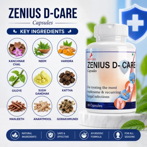 Ingredients Image 1 Zenius D-Care Capsule for Seasonal Allergies