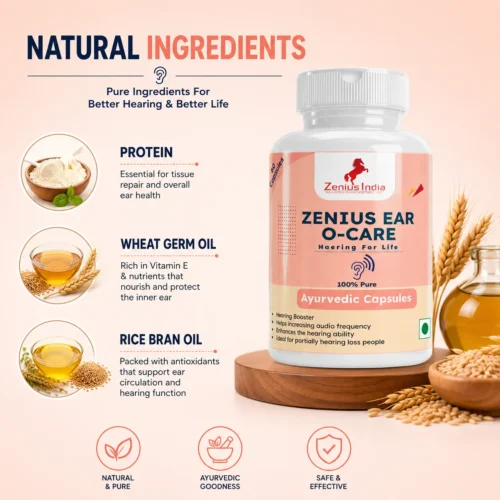Ingredients Image 1 Zenius Ear O Care Capsule for Ear Health Support