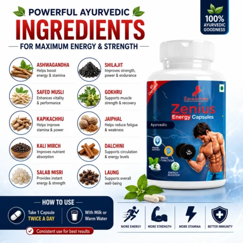 Ingredients Image 1 Zenius Energy Capsule