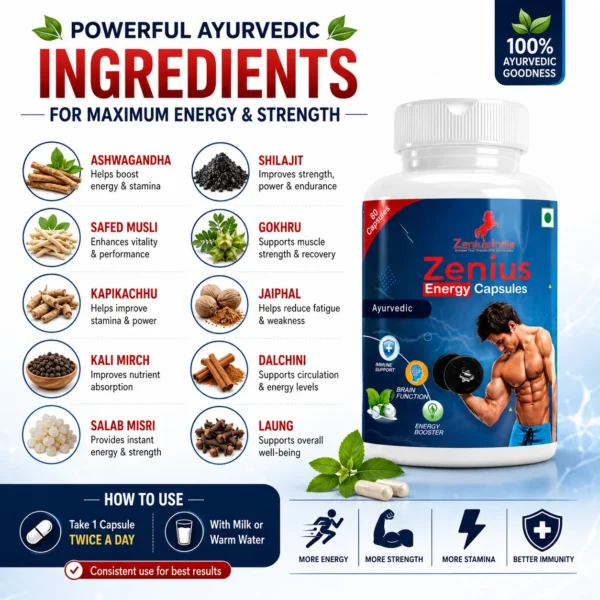 Ingredients Image 1 Zenius Energy Capsule