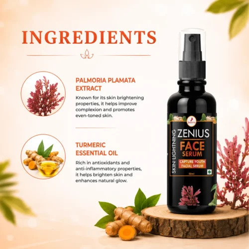 Ingredients Image 1 Zenius Face Serum