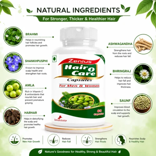 Ingredients Image 1 Zenius Hair O Care Capsule