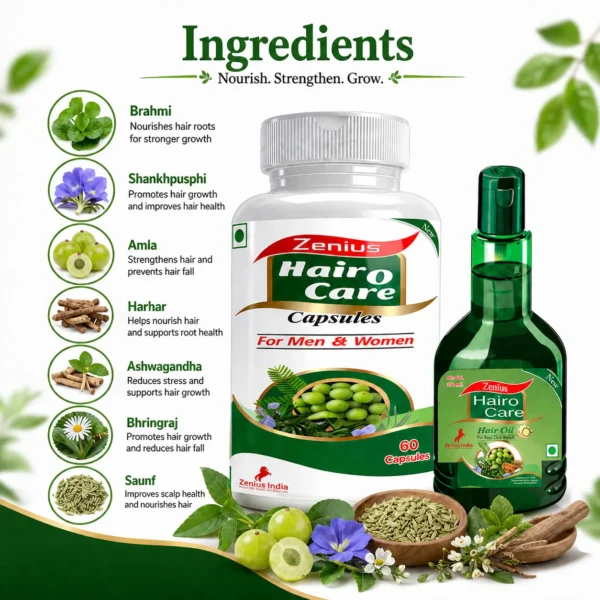 Ingredients Image 1 Zenius Hair O Care Oil