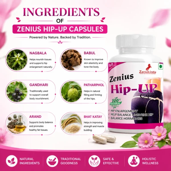 Ingredients Image 1 Zenius Hip Up Capsule