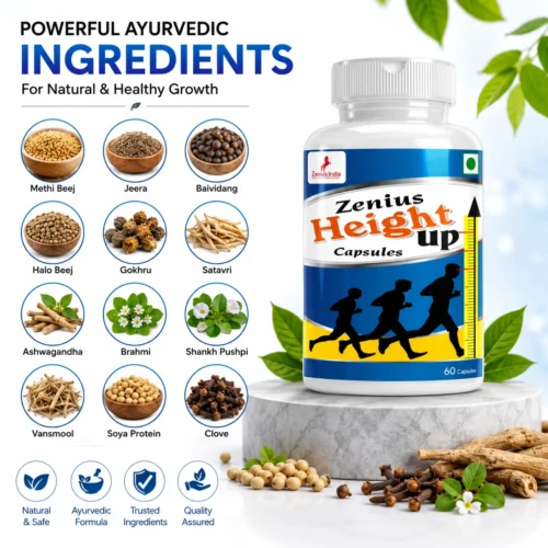 Ingredients Image 1 Zenius Height Up Capsule | Natural Height Growth Capsule Supplement