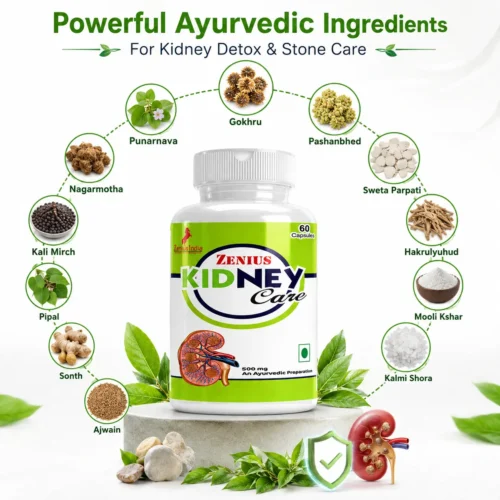 Ingredients Image 1 Zenius Kidney Care Capsule for Kidney Health Support