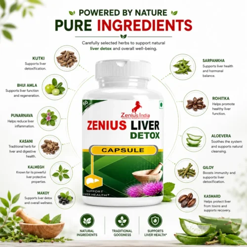 Ingredients Image 1 Zenius Liver Detox Capsule