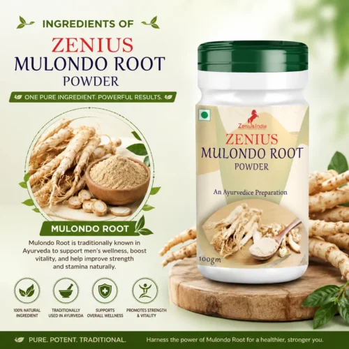 Ingredients Image 1 Zenius Mulondo Root Powder for Energy & Vitality Support