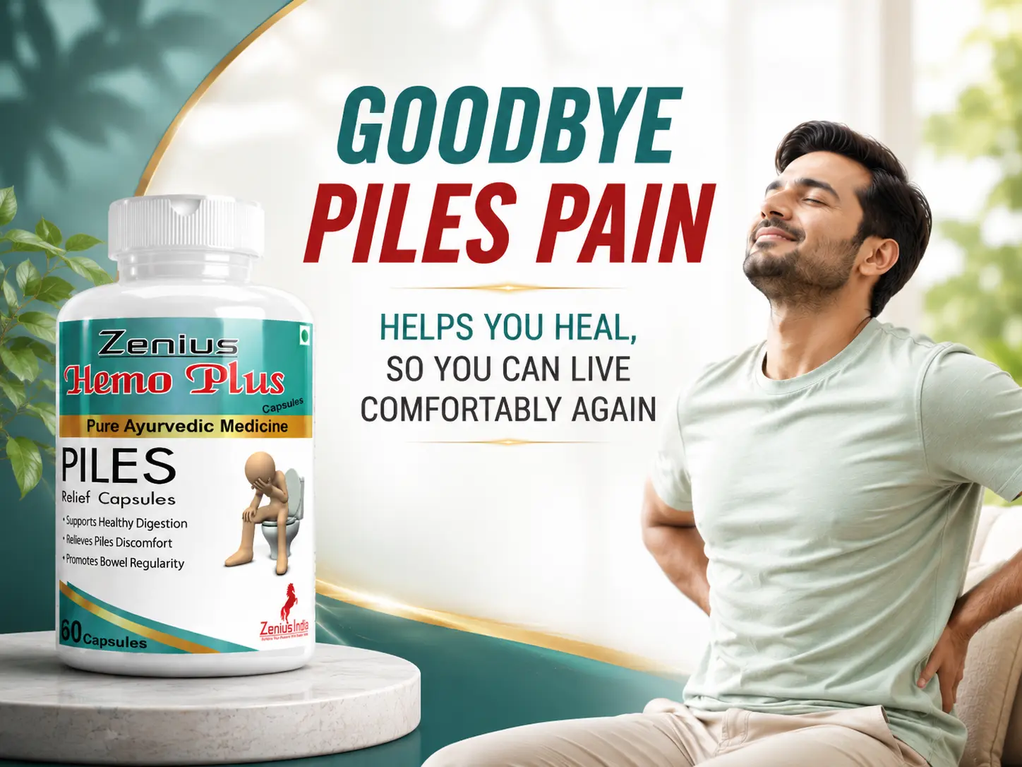 Zenius Hemo Plus Capsule for Piles Care & Digestive Health 2 Main Banner Mobile View 37 Zenius India
