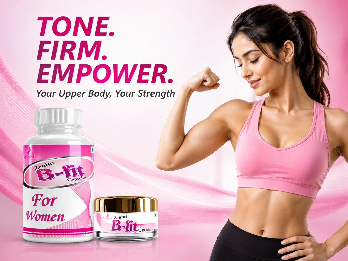 Zenius B Fit Kit for Women's Upper Body Care 2 Main Banner Mobile View 51 Zenius India